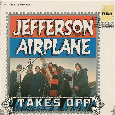 Lot #869 Jefferson Airplane Signed Photograph - Image 1