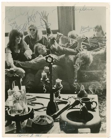 Lot #869 Jefferson Airplane Signed Photograph - Image 2