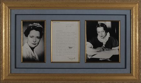 Lot #639 Margaret Mitchell: “I have doubts as to the lady’s statement that her father was the first white child born in Atlanta. You will notice that she says her grandfather had fifteen hundred slaves” - Image 1