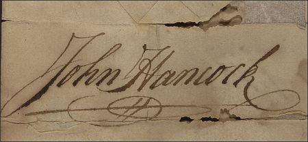 Lot #303 John Hancock: Still at war with England, Hancock?s proclamation that ?no Subject of the King of Great-Britain, directly or indirectly hath any share, part, or Interest? in the schooner ?Swallow? - Image 2