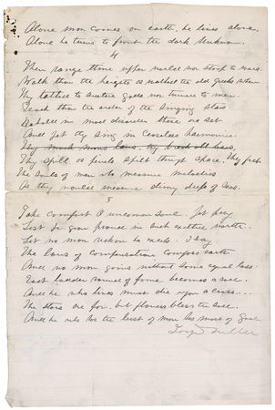 Lot #637 Joaquin Miller: Paying tribute to Walt Whitman - Image 2