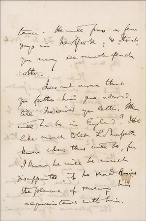 Lot #378 Charles Sumner - Image 2