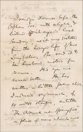Lot #378 Charles Sumner - Image 3