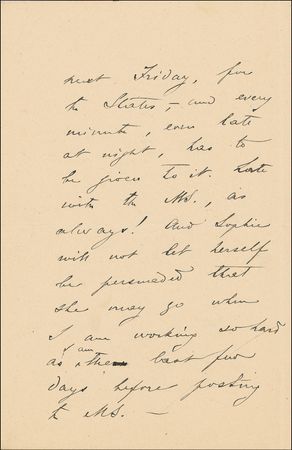 Lot #327 Peter Kropotkin Handwritten Letter Signed - Image 2