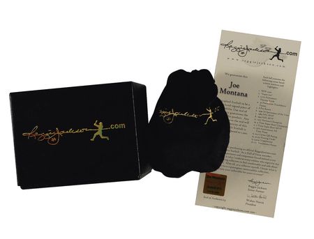 Lot #1310 Joe Montana: Loaded Montana stat ball - Image 6