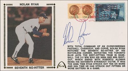 Lot #1306 McGwire, Mattingly, and Ryan First Day Covers - Image 3