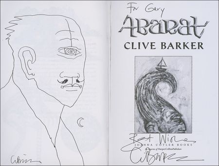 Lot #574 Clive Barker Book - Image 1
