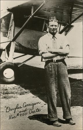 Lot #524 Douglas ?Wrong Way? Corrigan: ?Wrong Way to Ireland? - Image 1