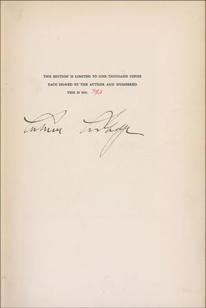 Lot #48 Calvin Coolidge: Silent Cal autographs his autobiography as his administration ends - Image 1