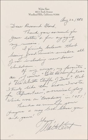 Lot #873 Walter Kent - Image 2