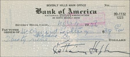 Lot #1031 Katharine Hepburn Checks - Image 2