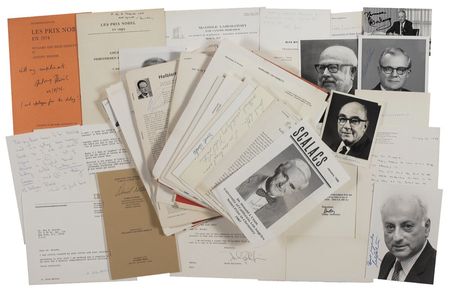 Lot #342 Nobel Prize Recipients Group Lot - Image 1