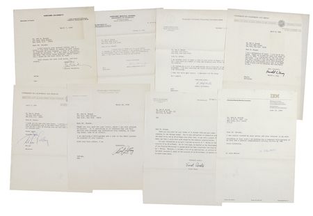 Lot #342 Nobel Prize Recipients Group Lot - Image 3