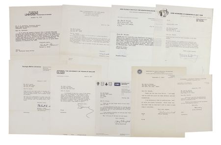 Lot #342 Nobel Prize Recipients Group Lot - Image 4