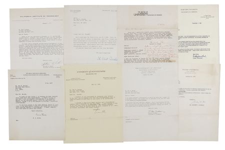 Lot #342 Nobel Prize Recipients Group Lot - Image 5