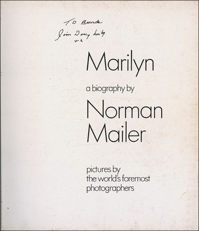 Lot #1088 Marilyn Monroe: Mailer and Dougherty: A Marilyn biography given to the starlet’s first husband by Norman Mailer...and then later re-gifted! - Image 2