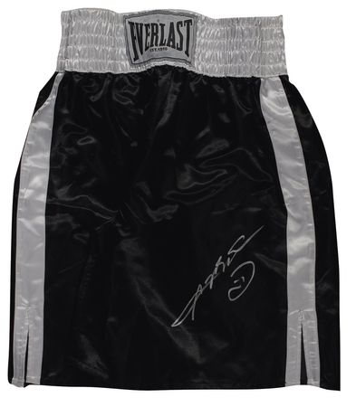 Lot #1283 Sugar Ray Leonard Robe and Trunks - Image 1