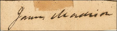 Lot #131 James Madison Signature - Image 2