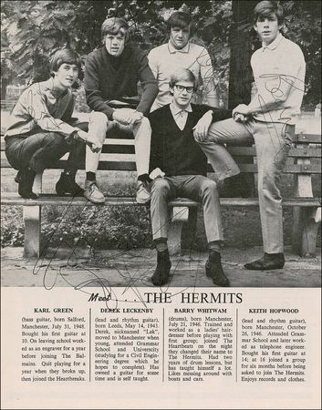 Lot #854 Herman?s Hermits and Tom Jones Program - Image 4