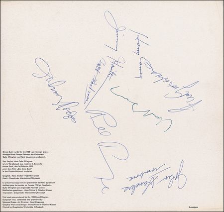 Lot #839 Duke Ellington Program - Image 2