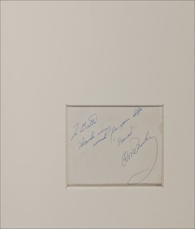 Lot #906 Elvis Presley: Elvis signs for a die-hard fan - Image 2