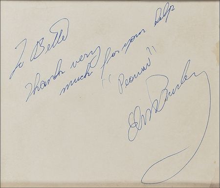 Lot #906 Elvis Presley: Elvis signs for a die-hard fan - Image 3