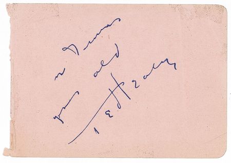 Lot #1123 Three Stooges: Ted Healy Signatures - Image 2