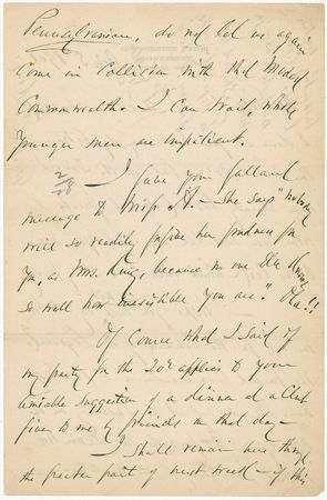 Lot #472 Daniel E. Sickles - Image 2