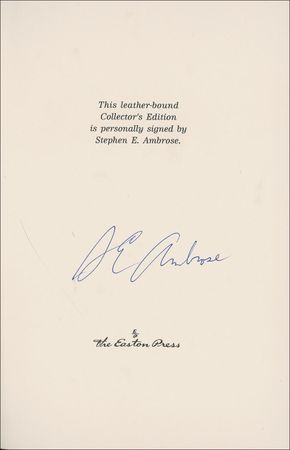 Lot #570 Stephen Ambrose Book - Image 1