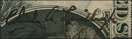 Lot #537 Charles Lindbergh Short Snorter - Image 2