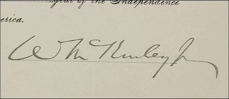 Lot #133 William McKinley Signed Document - Image 2