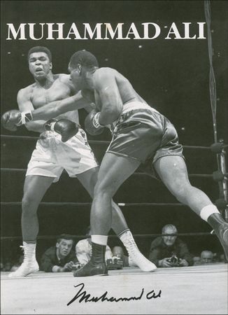 Lot #1161 Muhammad Ali: ‘The Greatest’ signs six times, twice as Cassius Clay - Image 1