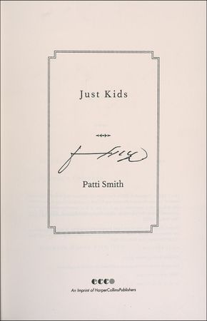 Lot #922 Patti Smith Book - Image 1