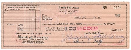 Lot #959 Lucille Ball and Desi Arnaz - Image 1
