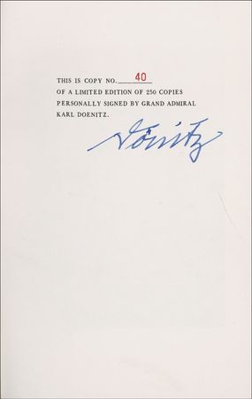 Lot #423 Karl Dönitz Group Lot - Image 2