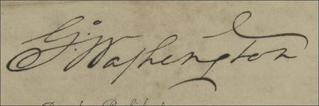 Lot #203 George Washington and Thomas Jefferson: Bold and impressive Washington and Jefferson signatures grace a seafaring vessel?s papers in a New York port - Image 2