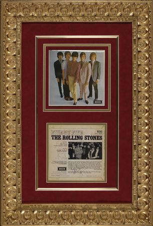 Lot #818 Rolling Stones: All five original Stones sign a rare Five by Five EP - Image 2
