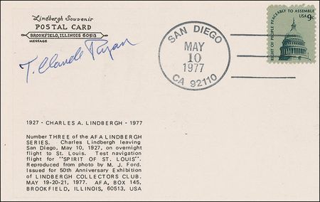 Lot #516 T. Claude Ryan Photograph and Letter - Image 3