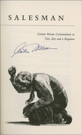 Lot #599 Arthur Miller Book - Image 1