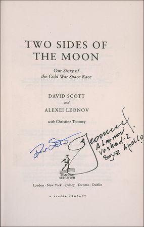 Lot #517 Dave Scott and Alexei Leonov Book - Image 1