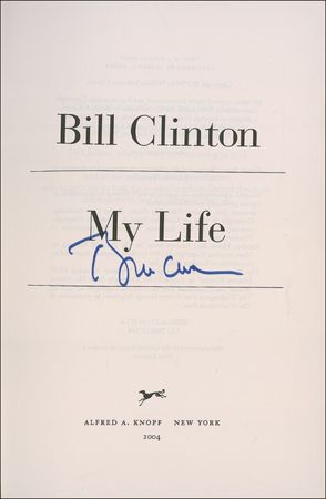 Lot #29 Bill Clinton Book