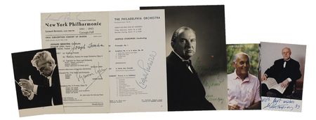 Lot #713 Twentieth Century Conductors Group Lot - Image 1