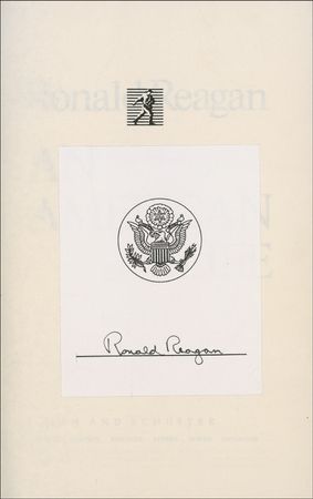 Lot #139 Ronald Reagan Book - Image 1