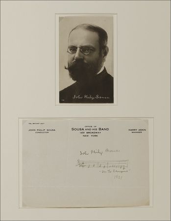 Lot #709 John Philip Sousa: Sousa the March King recounts memories of ‘On the Campus’ - Image 2