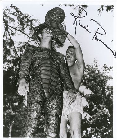 Lot #903 Creature from the Black Lagoon: Ricou Browning Signed Photographs - Image 2