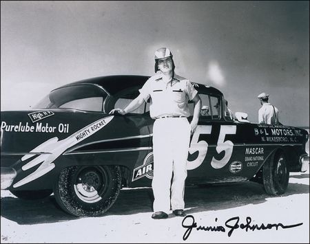 Lot #1176 Junior Johnson Signed Photographs - Image 1