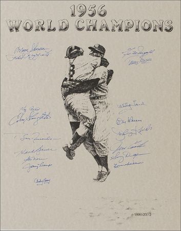 Lot #1215 NY Yankees Prints - Image 1