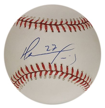 Lot #1219 David Ortiz Bat and Baseball - Image 3