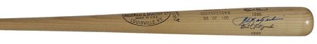 Lot #1260 Ted Williams, Carl Yastrzemski and Bobby Doerr Baseball Bat - Image 3