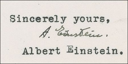 Lot #264 Albert Einstein: Einstein seeks to ?overcome the present dangerous international situation? but refuses to have his words twisted - Image 2